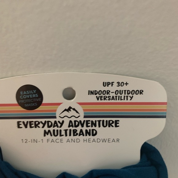 Multi use - wrap, band, scarf - Teal - New - Picture 2 of 6